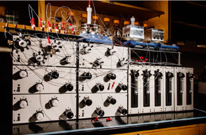 Using Automated Synthesis to Understand the Role of Side Chains on Molecular Charge Transport